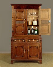 Welsh Oak Bread  Cheese Cupboard c1830