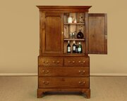 Welsh Oak Kitchen Cupboard C.1810