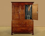 Welsh Oak Tack Cupboard C.1820