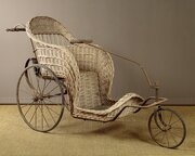 Wicker  Iron Bath Chair by Leveson  Sons c1900