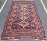 Antique Khamseh Rug. Arab Tribes. 265cm X 154cm.