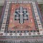 Afghan Caucasian Design Rug.172cm X 158cm.