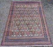Antique Afshar Rug. 196cm X 136cm.