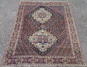 Antique Bakhtiari Tribal Rug. 190cm X 155cm.