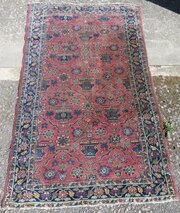 Antique Sarouk Rug. West Persia. 140cm X 96cm.