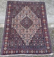 Kurdish Senneh Rug. 135cm X 102cm.