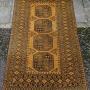 Old Gold Afghan Village Rug. 160cm X 98cm.