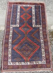 Old Persian Baluch Prayer Rug. East Persia. 125cm 