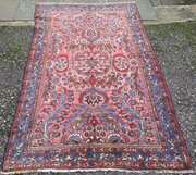 Pretty Sarouk Rug. 212cm X 133cm