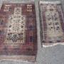 Two Baluch Prayer Rugs. 138cm X 89cm. 106cm X 59cm