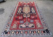 Unusual Kelardasht Village Carpet. 360cm X 208cm.