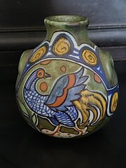 Gouda Small Liberty & Co 0177/575 Exotic Bird Vase