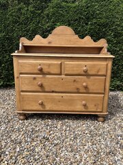 Victorian Pine Chest Of Drawers