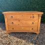 Victorian Pine Mule Chest / Coffer