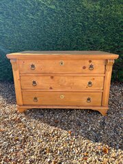 Victorian Pine Mule Chest / Coffer