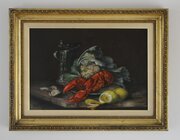 George G. Hopkinson Still Life With Lobster