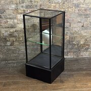 1920s Ebonized Countertop Display Cabinet