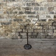 Early 20th C Brass & Cast Iron Draper’s Display Stand