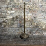Edwardian Brass Floor Lamp Stand