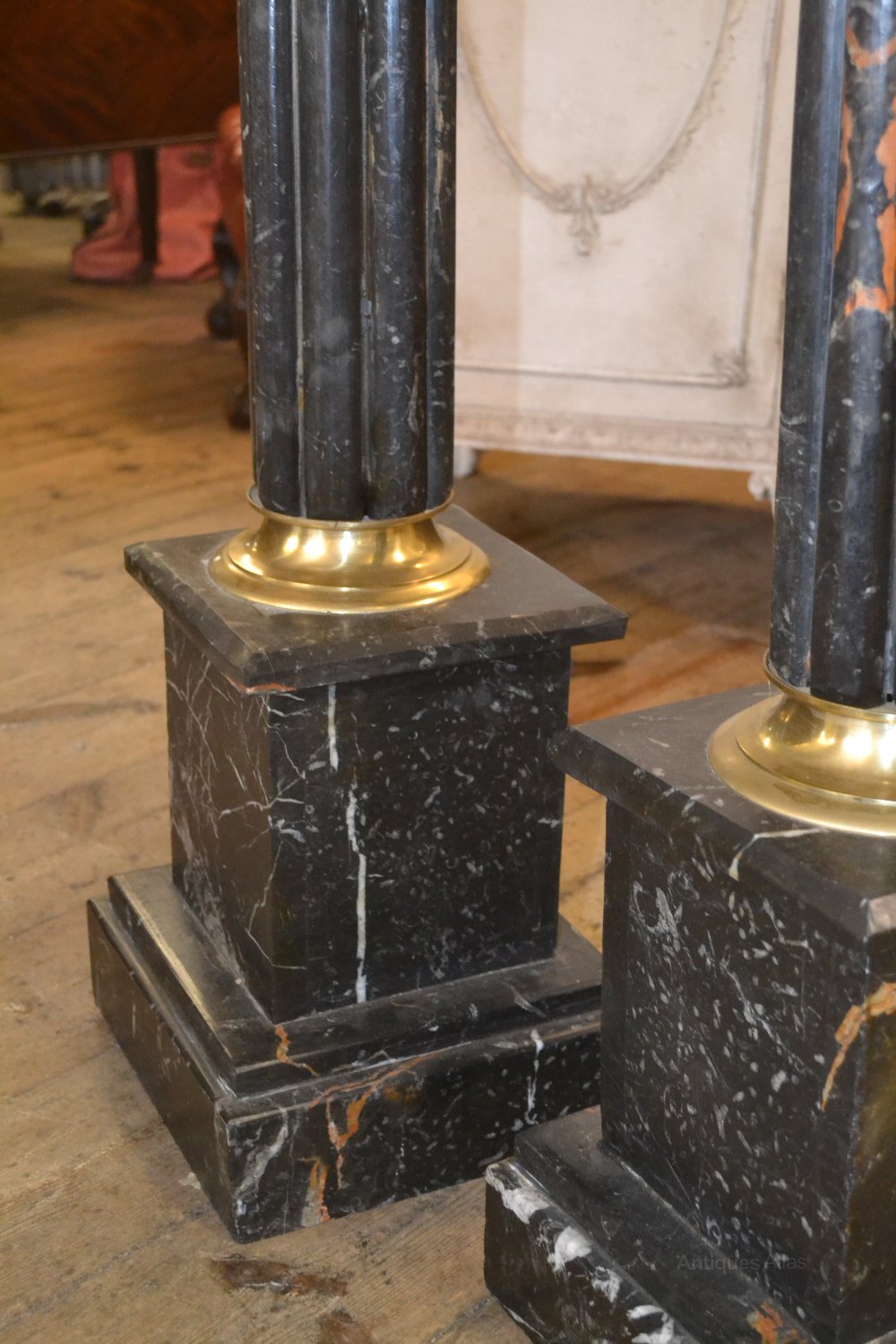 Antiques Atlas Black Marble Pillars