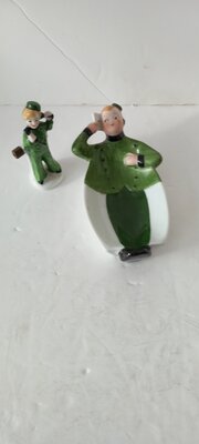 Collection Of 2 Vintage Porcelain Bellboys