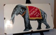 Vintage Elephant Fremlins Ale Enamel Sign