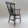 19th Century  Welsh Elm Folk Farmhouse Chair