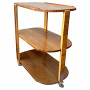 Art Deco Streamline Drinks Hostess Trolley