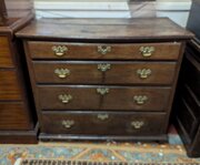 18th Century Oak Chest Of Drawers