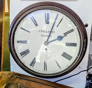 Fusee Wall Clock By J. Williams Of Denbigh