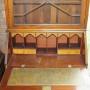 Victorian Mahogany & Satinwood Secretaire Bookcase
