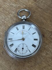 Silver Cased Pocket Watch