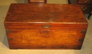Victorian, Solid Camphorwood Campaign Trunk