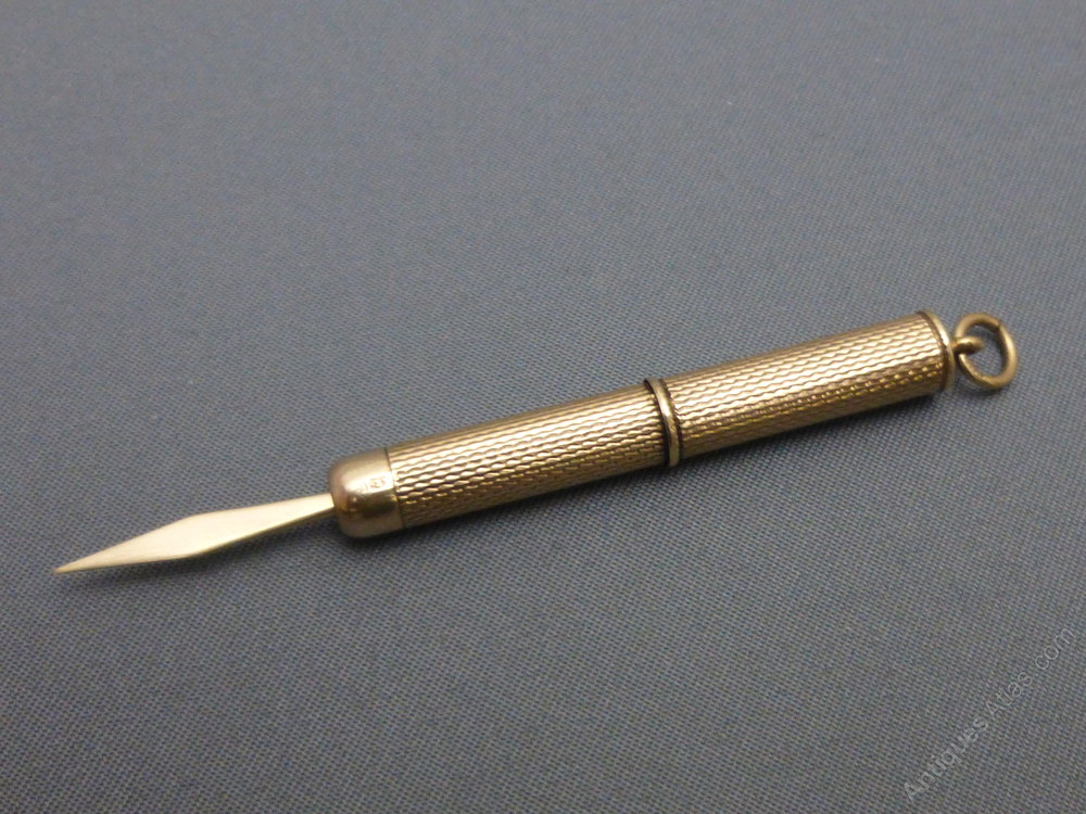 Antiques Atlas 9ct Gold Toothpick