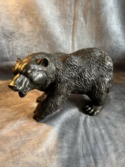 Bronze Bear Mid Century