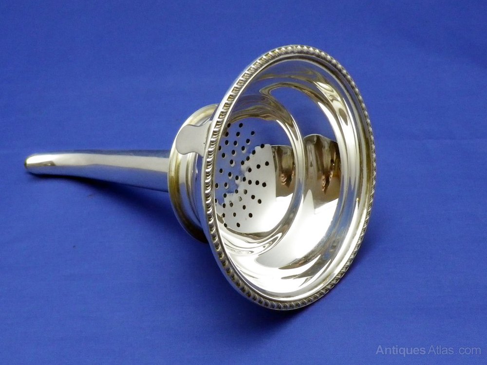 Antiques Atlas English Sterling Silver Wine Funnel