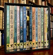 1960s James Bond Novels Complete Set 14 Vols