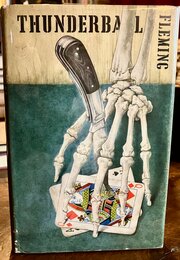 1961 James Bond 1st Ed Thunderball By Ian Fleming