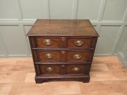 18th Century Country Elm Chest Of Drawers