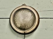 1930s Nautical Style Brass Wall Light 