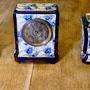 19th Century French Porcelain Clock Set