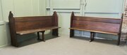 2 Pitch Pine Arts And Crafts Church Pews Or Benche