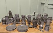 30 Pieces Of 18th & 19th Century Pewter, Pub Decor