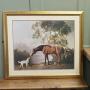 3 Large Framed Prints of Horses  George Stubbs