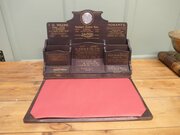 A Charming Victorian Postcard Or Stationary Stand