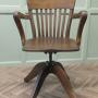A Good Quality Art Deco Desk Chair