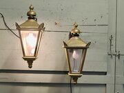 A Pair Of Grand Wall Hung Lanterns