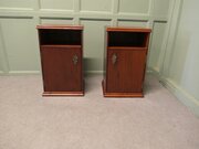 A Pair Of Mid Century Bedside Cabinets