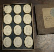 A Set Of 12 Intaglios, Grand Tour Roman Emperors
