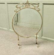 A Superb Art Nouveau Mirror Fire Screen